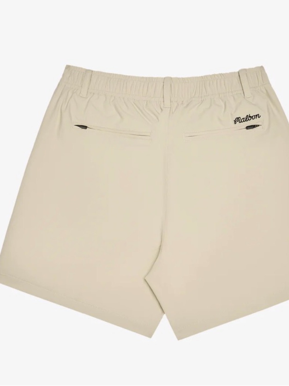 Malbon Golf Shorts - Two Man Scramble Short - Tan - Picture 5 of 6